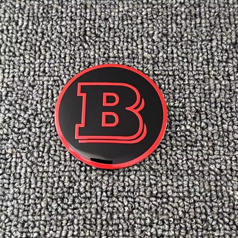 4 шт. 56 мм Наклейки на колпачки ступиц колес автомобиля Аксессуары для Mercedes Benz Brabus AMG Smart Maybach W205 W203 W206 W108 W124 W126