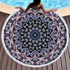 Direct Supply Explosive Round Beach Towel Microfiber Quick-Drying Water-Absorbing Bohemian Fringed Beach Towel