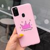 Чехол для Samsung M21 6,4 дюйма Мягкий силикон Сердечко TPU Чехол для Samsung Galaxy M21 M 21 SM-M215F M215 Задняя панель телефона Funda