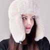 Зимняя теплая шапка женская защитная шапка для ушей морозостойкая искусственная меховая шапка милая теплая шапка Lei Feng