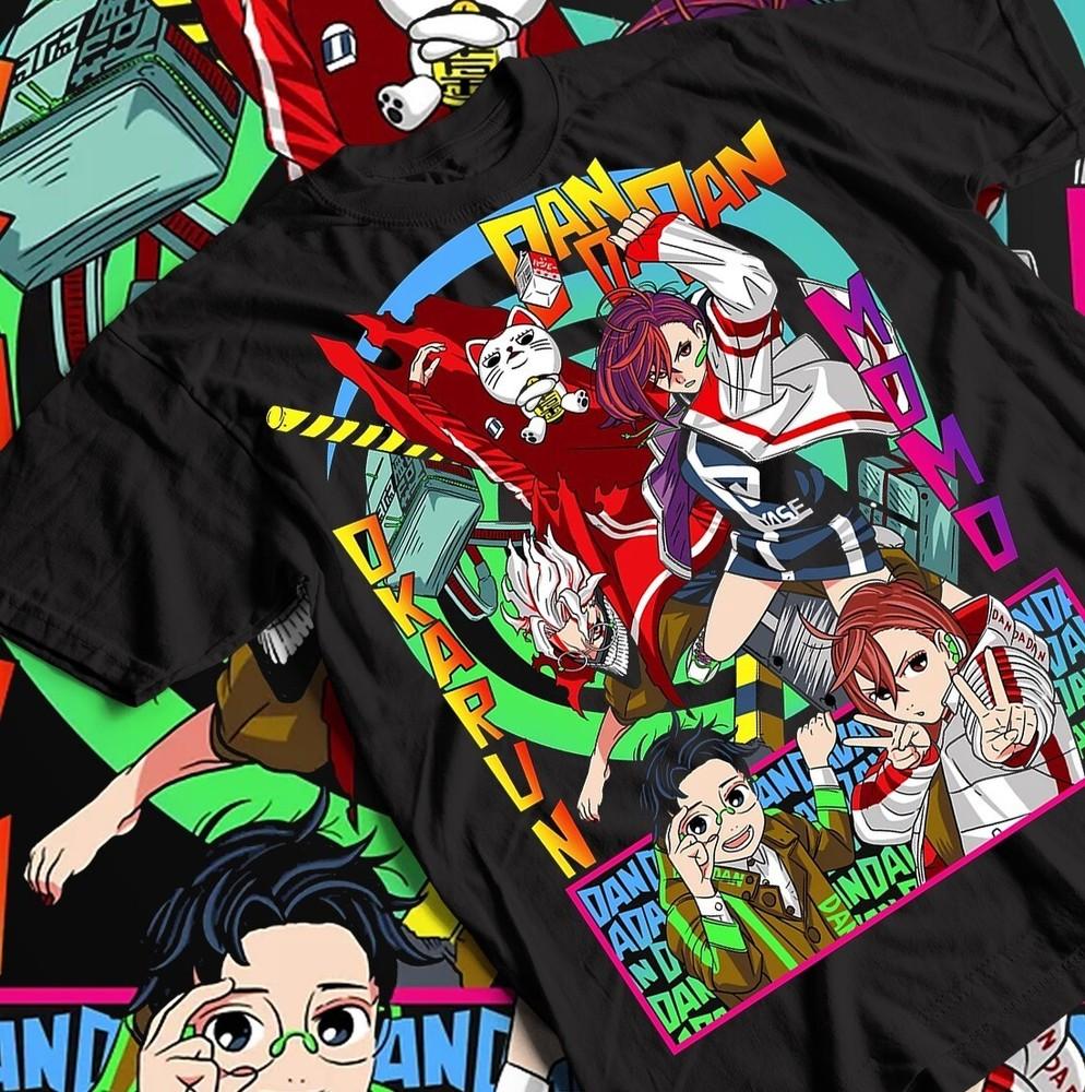 Dandadan T-shirt Okarun Momo Ayase Okarun Exclusive Anime Gift Shirt All Size