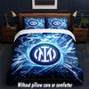 Borussia Dortmund Design Bed Bedding Set 1 Duvet Cover + 2 Pillowcases Soft Breathable Household Bed Linens