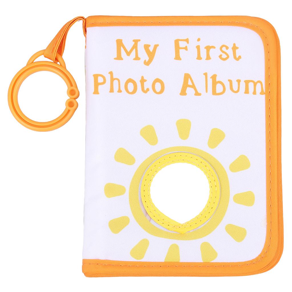 Super Soft Baby Commemorative Handbook with Hook Can Hold 17 Photos to Record Baby's Growth Photo Commemoration