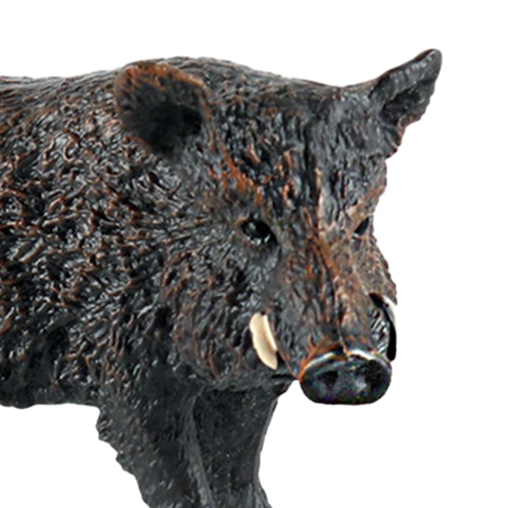 Boar Model Garden Figurines Collectable Garden Sculptures Figures Jungle Animals
