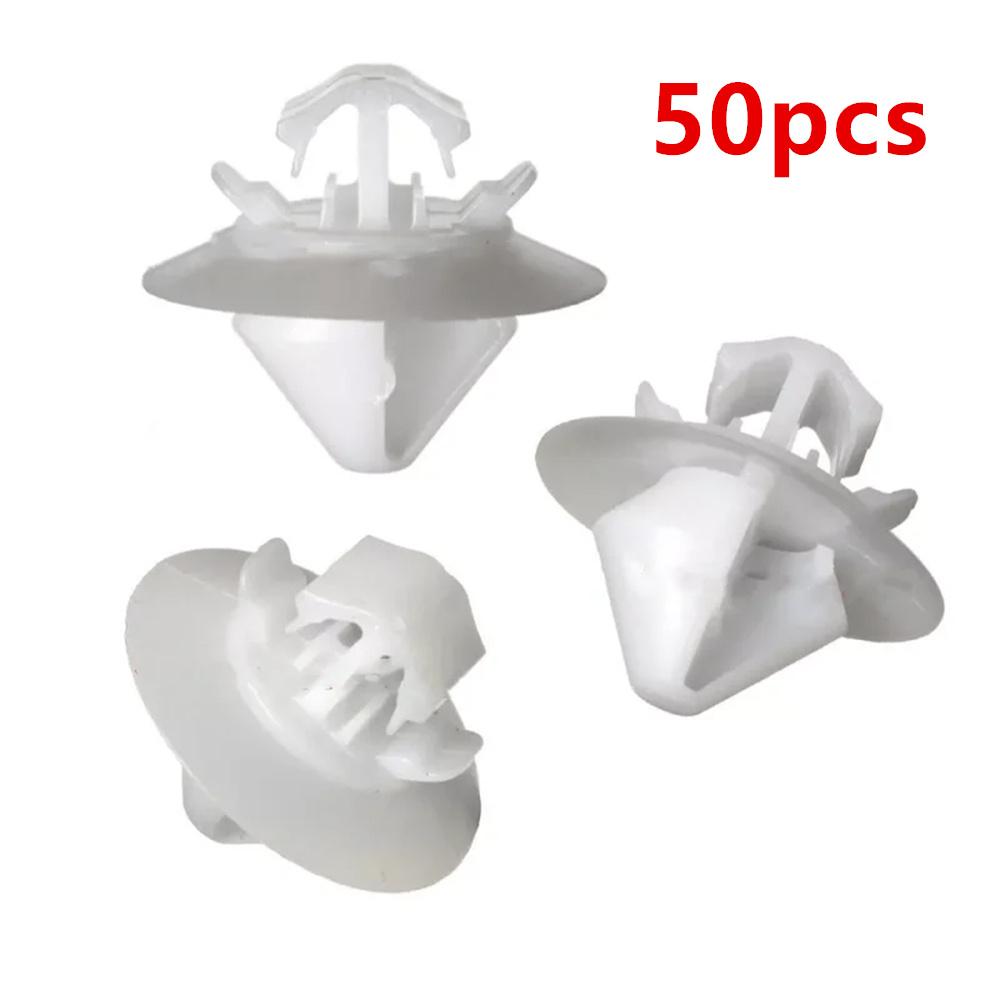 50x Side Door Moulding Trim Clips For Peugeot Expert Traveller Citroen Dispatch