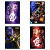 Роскошный плакат героя Marvel из шелковой ткани для декора спальни и кабинета