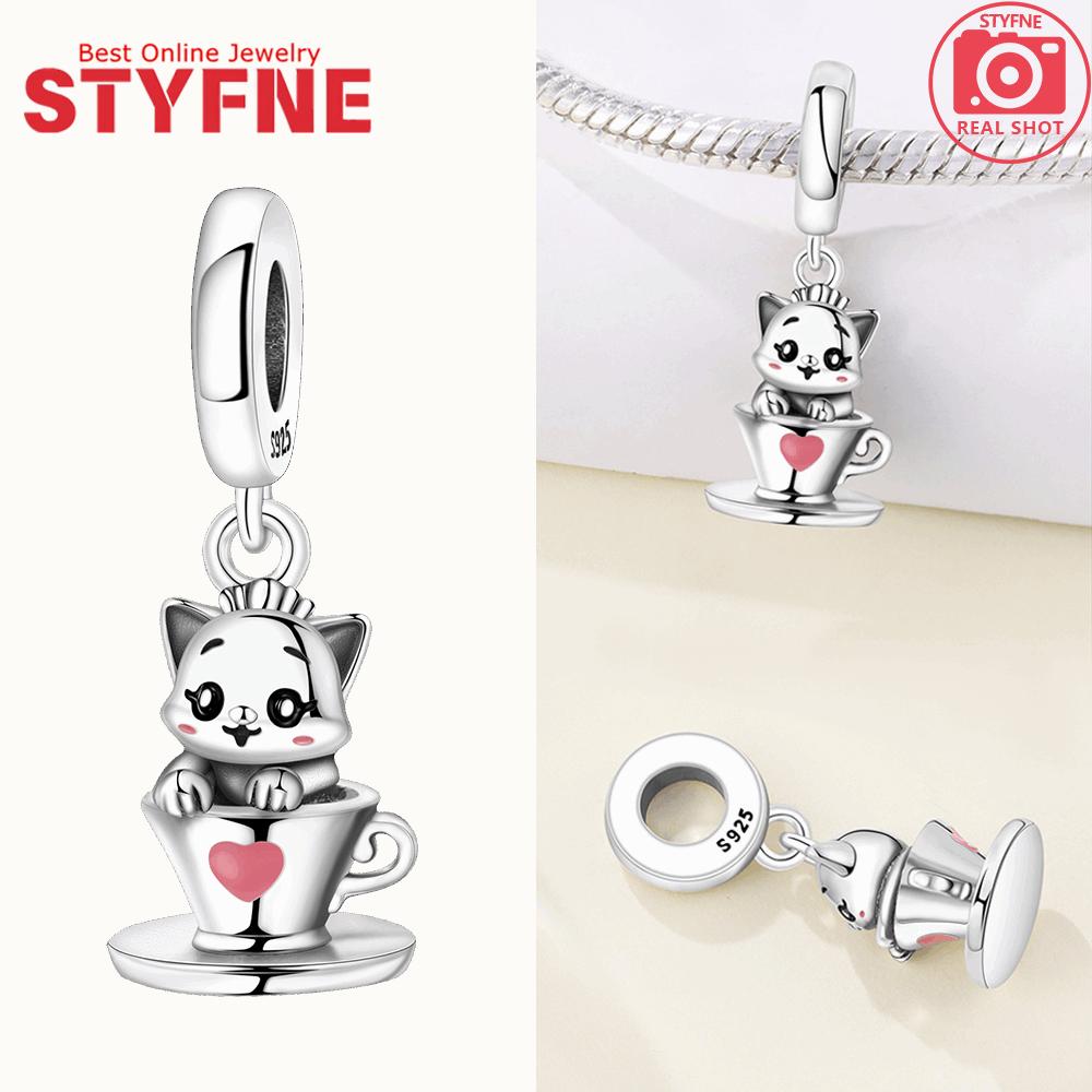 Animal Series Charms 925 Silver Donkey Koala Elephant Cute Little Mouse Beads Pendant Fit Diy Bracelet Fashion Jewelry