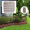 Expandable Garden, Plant Support Lattice Fence Panel For Climbing Plants Vine Ivy Rose Cucumbers,Simulated Fence Fence Retractable Fence Net