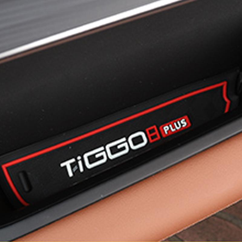 Chery Tiggo 8 Pro коврик для ворот, слот для чашек, резиновые подушечки, коврик для двери, нескользящее украшение, внутренние пыленепроницаемые аксессуары