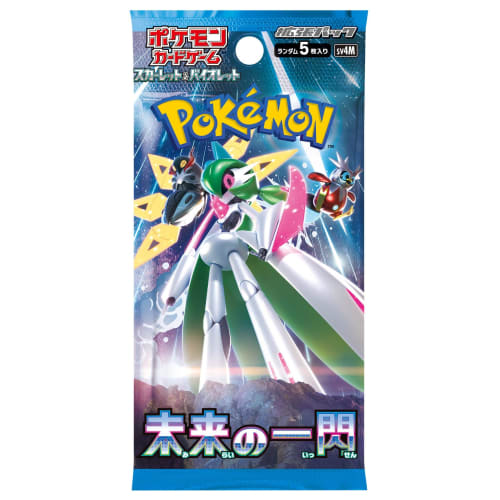 Pokemon (1 Pack) Card Game TCG Japanese Scarlet & Violet SV4M Future Flash Booster (5 Cards Per Pack)