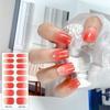 Japanese Gel Manicure Stickers Nail Stickers 3d Bronzing Light Therapy Nails Checkerboard Nail Stickers