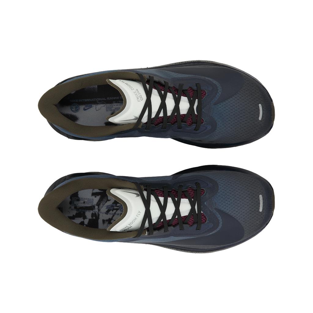 Nike Zoom Fly 6 Удобные Беговые Кроссовки Унисекс Сине-Серые IQ3430-476