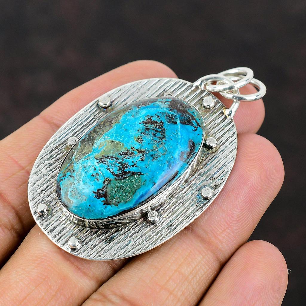 Подвеска из шаттукита ручной работы, новые ювелирные изделия из стерлингового серебра 925 пробы, натуральный драгоценный камень, серебряные ювелирные изделия, подарок для жены, ювелирные изделия из шаттукита