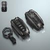 For 5EHG Mark X Corolla RAV-4 Prado Carola 2 3 4 5Buttons Armor design Galvanized Alloy Silicone splicing Car Key Cover Case JHE3