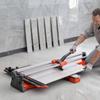 1000 mm Manual Tile Cutter, Upgraded Sliding Head Cutting Tool with Spring-Loaded Base, Angle Fence, Tungsten Carbide Cutting Wheel, Alignment Guide,
