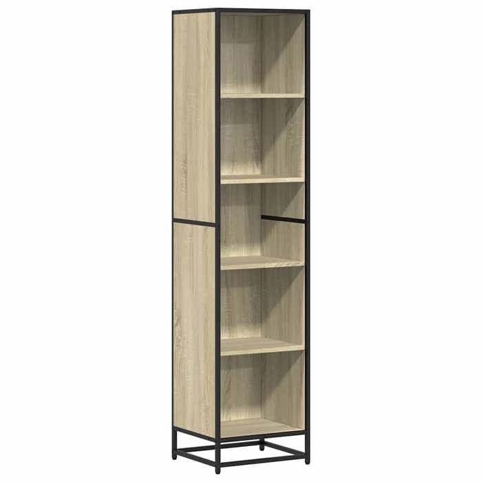 VidaXL Bibliothèque chêne sonoma 40x35x170,5 cm bois d'ingénierie, bibliothèque, séparateur de pièce, séparateur, armoire de 849140