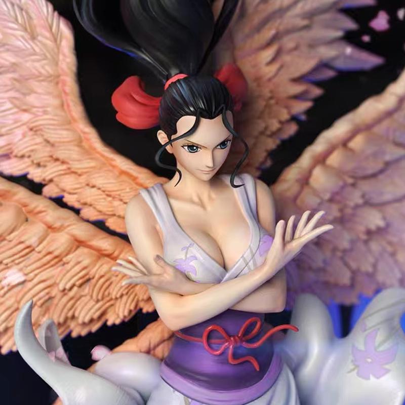 Статуэтка One Piece TH Робин Шестикрылый Ангел 34 см из ПВХ от JT Studio Двойная голова Аниме Коллекционная Подарок для Фанатов