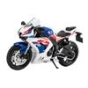 1/12 Honda CBR1000RR 2022 Alloy Motorcycle Model Toy Car Collection Sound and Light Shork-Absorber Off Road Autocycle Toy Gift