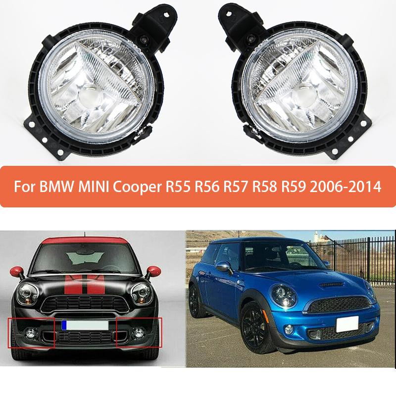 Car Front Bumper Fog Light Shell 51112751295 2751295 for Mini Cooper 2006 2007 2008 2009 2010 2011 2012 2013 2014 2015 2016