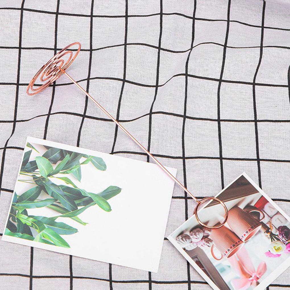 12 шт. держатель для памятных заметок, держатель для визитных карточек с номером стола, настольная металлическая рамка для фотографий с основанием