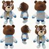Kawaii Kanye Dropout Bear Teddy Bear Плюшевые игрушки Kanye West Graduation Soft Stuffed Home Room Decor Gift Birthday