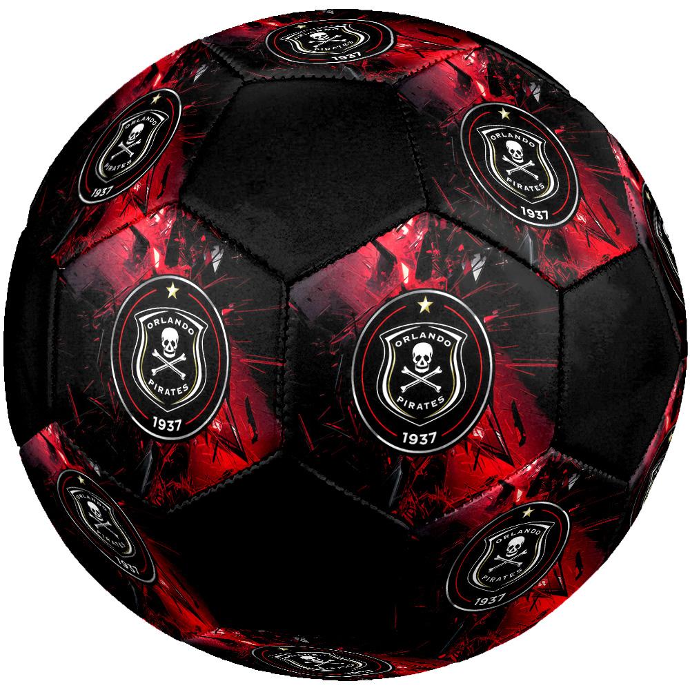Футбольный мяч Orlando Pirates Цветной Для всех возрастов Машинная строчка ПВХ Готов к соревнованиям Прочный Высокий отскок.РАЗМЕР5