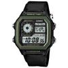 Цифровые часы Casio AE-1200WHB-1B с мировым временем
