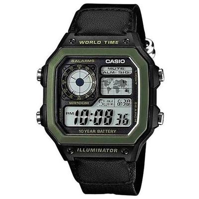 Цифровые часы AE-1200WHB-1B Мужские (Импортный)