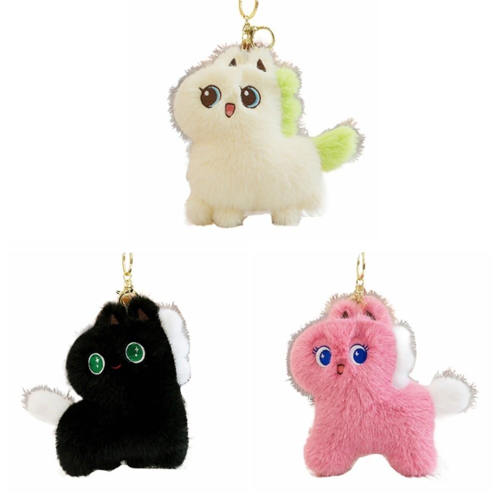 Soft Pony Plush Pendant Press To Sound Horse Plush Doll Keyring Horse Plush Keychain  Festive Decor