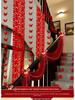 Wedding Stair Handrail Décor: Double Happiness Pull Flowers Set for Boy's and Girl's Side