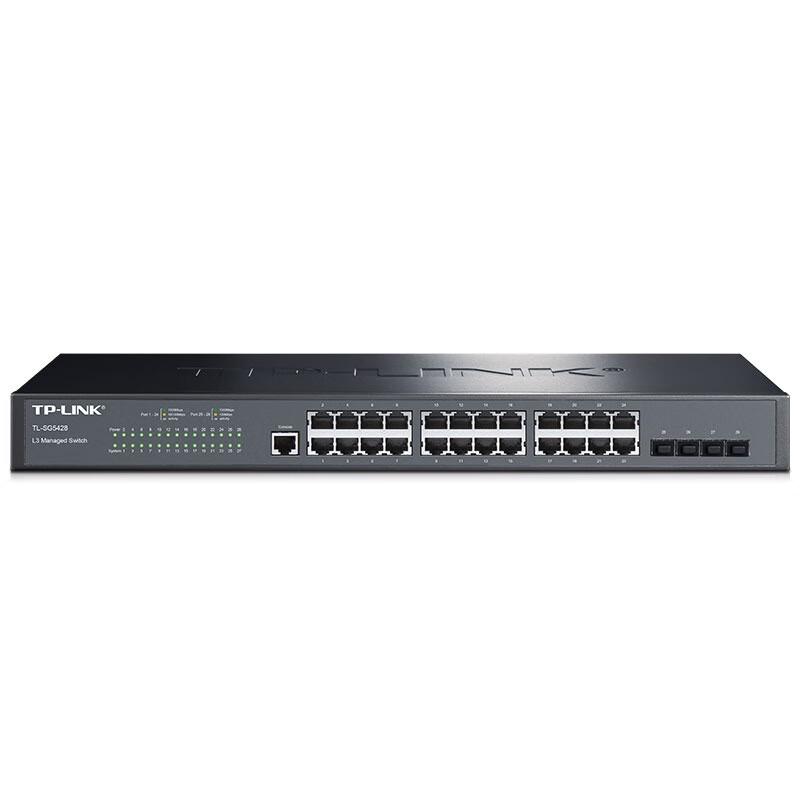 TP-LINK TL-SG5428 24-Port Gigabit Layer 3 Managed Switch