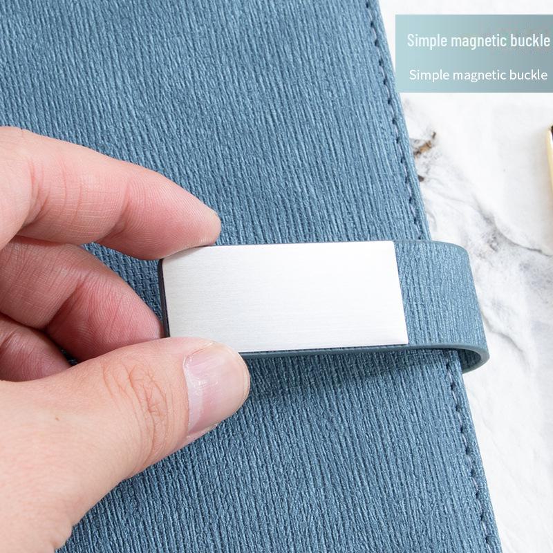 2025 Thickened A5 Business Notepad with Custom Logo and Square Buckle