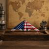 Spirit of 76 Commemorative Coin Challenge Coin American 1776-2026 Military Aviation Collectible Coin with Flag and Bell Design