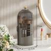 Rotating Makeup Brush Holder Desktop Makeup Storage Box Lipstick Eyebrow Pencil Holder Jewelry Container Organizer Cosmetic