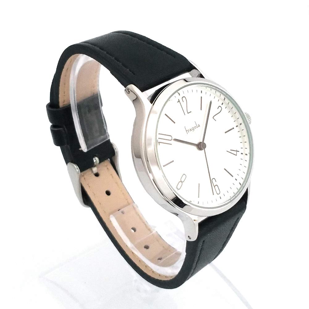 [Подписаться] Часы Fragola Watch Sweatproof Belt 10 ATM Водонепроницаемые часы H01121S-1 SVBK женские черные