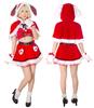 SugarWhip Love Cape Santa Cosplay Red [Clear Stone] Womens