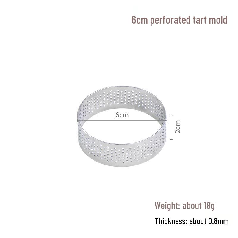 Кольцо для французского тарта из нержавеющей стали, форма для сыра и мусса