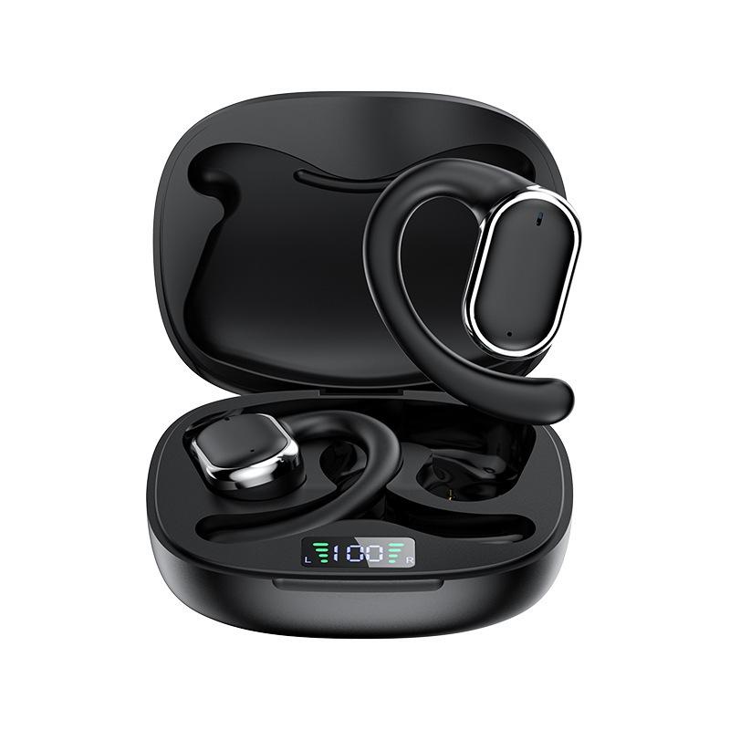 X93 Bluetooth 5.3 Наушник-крючок: Высокое качество звука, Удобная посадка, Умный дисплей, Длительное время работы от аккумулятора