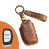 Кожаный чехол для ключа в стиле ретро ручной работы для Hyundai IX35, Lingdong, Langdong, Yuena