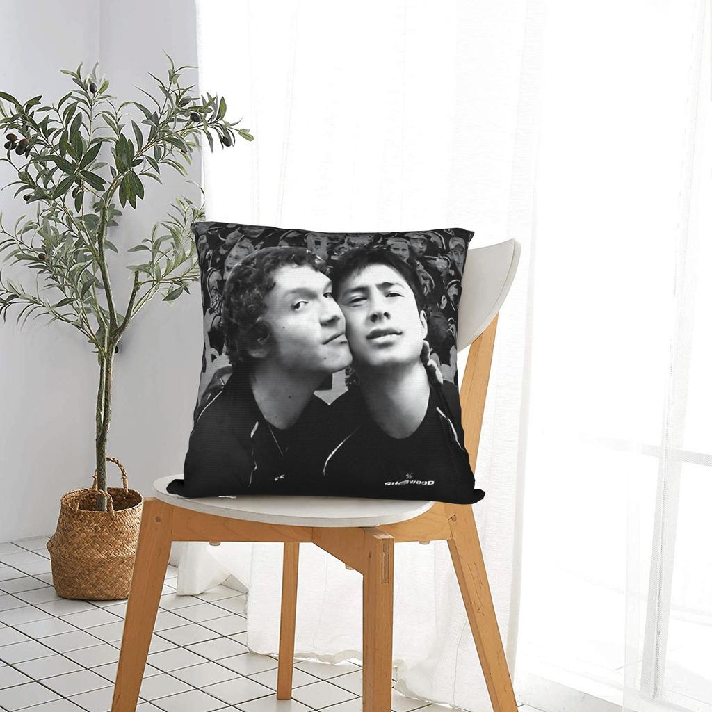 Подушка с подогревом 'Heated Rivalry' Чехол для подушки Холландер Розанов Мягкий чехол для подушки Ретро Модный чехол для подушки на стул Диван Домашний декор