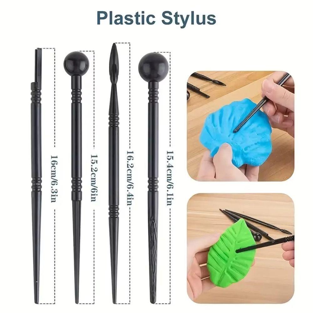 25Pcs Handmade DIY Ceramics Clay Tools Set Practical Pottery Molding Tool Kit  Handicraft