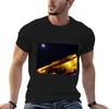 Full Moon at Red Rocks Amphitheater T-Shirt Casual Streetwear Short Sleeve Tee
