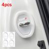 4 pcs Extendable Silicone Car Door Lock Covers Waterproof Rust-proof Protection For Peugeot GT GTLine 508 5008 3008 208 2008 206