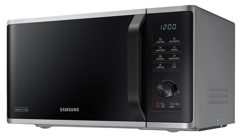 Samsung ms23k3515as/e2 800w silver microwave oven