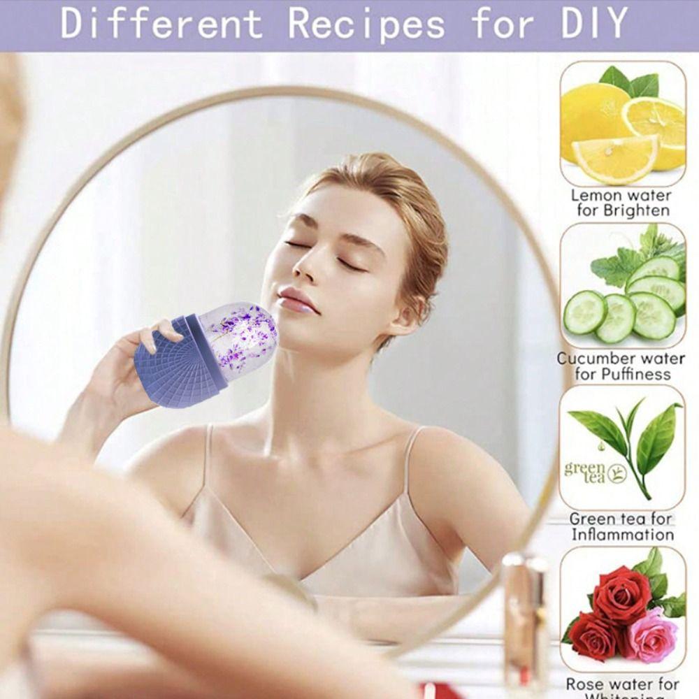 Silicone Eye Beauty Massage Reusable Ice Cube Trays Ice Globe Balls Beauty Skin Care Tool