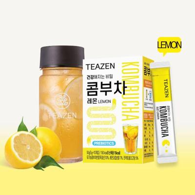 Teazen КОМБУЧА 30шт + бутылка