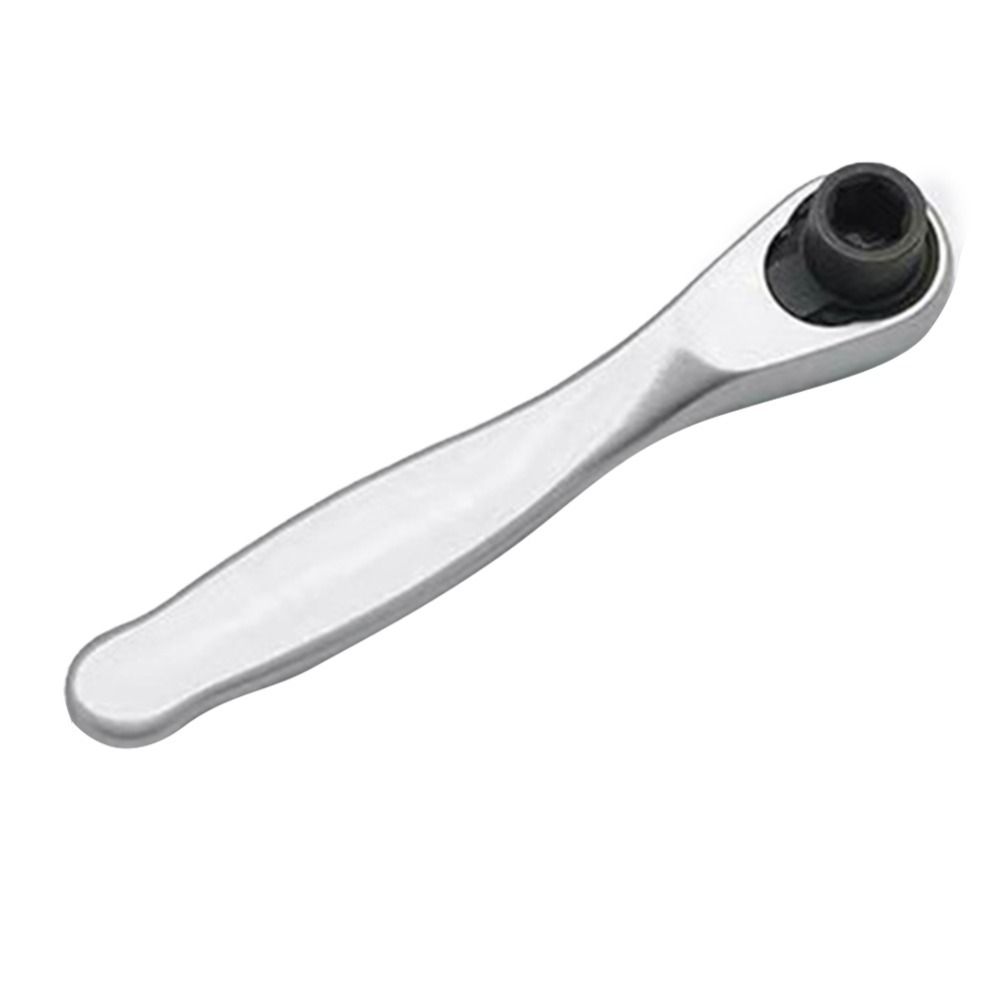 72 Teeth 1/4 Drive Ratchet Handle Wrench Bidirectional Ratchet Spanner  Screwdriver Bit