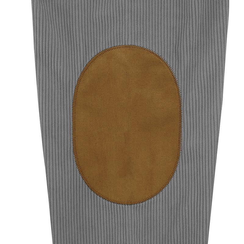 Большой размер осенне-зимний мужской повседневный спортивный свитер с цветными лацканами, вельветовый топ с воротником-стойкой