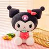 60 см Кавайные Плюшевые Игрушки Куклы Sanrio Kuromi My Melody Мультяшная Серия Клубника Плюшевые Фигурки Детские Милые Куклы Подарки на День Рождения