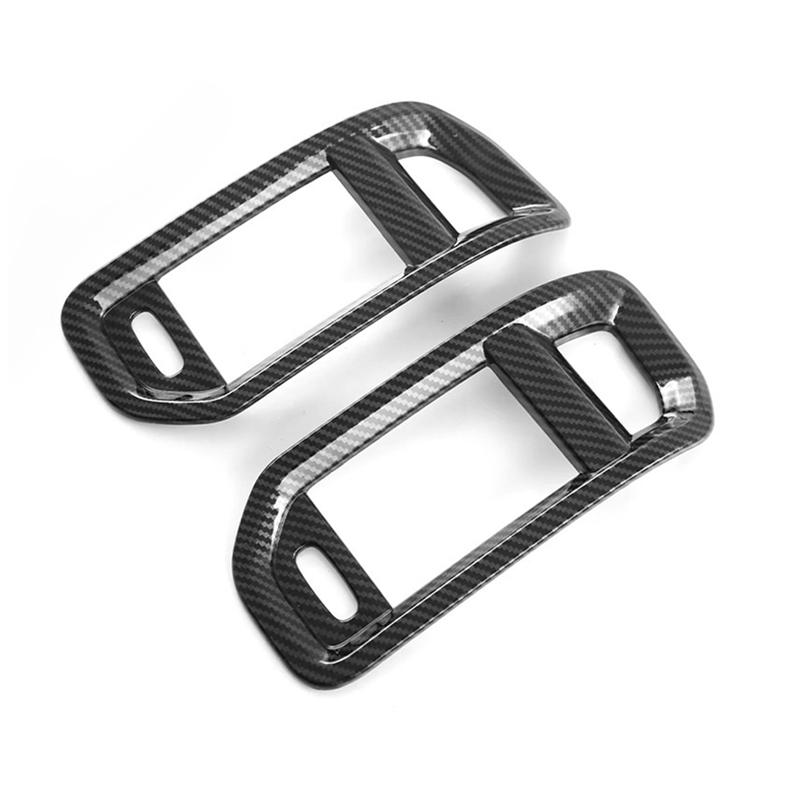 Car Interior Replacement Parts Accessories trument Desk Side Air Vent Trim Cover For Dodge RAM Trucks 1500 TRX